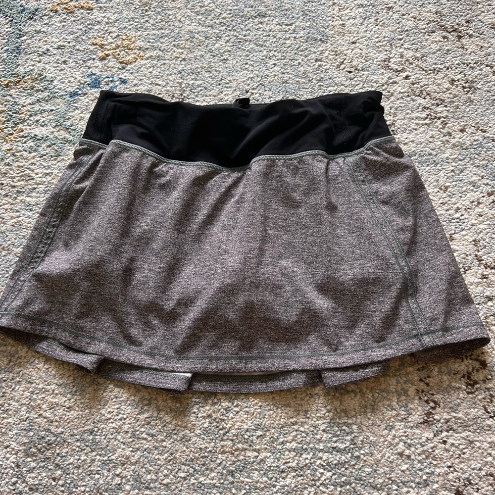 Gray Lululemon Tennis Skirt